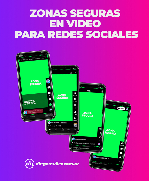Zonas Seguras para Video Vertical